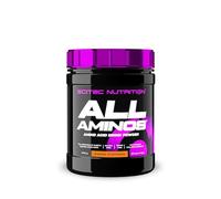Scitec Nutrition All Aminos Complément alimentaire sous forme de poudre à dissoudre aromatisé avec acides aminés, isolât de protéines de lactosérum, sans sucre, sans gluten, 340 g, Mangue