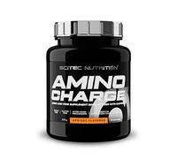 Scitec Nutrition Amino Charge - Boisson pre-workout en poudre à la caféine | Complexe BCAA - Avec L-glutamine, L-citrulline et L-arginine H ormule sans sucre ni gluten - 570 g, Abricot