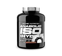 Scitec Nutrition Anabolic Iso+Hydro - Mélange de protéines de lactosérum - avec créatine, Maca et acides aminés - Complexe ZMB6 pour le maintien de la testostérone, 2000 g, Chocolat