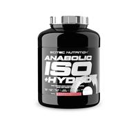Scitec Nutrition Anabolic Iso+Hydro - Mélange de protéines de lactosérum - avec créatine, Maca et acides aminés - Complexe ZMB6 pour le maintien de la testostérone, 2000 g, Fraise