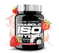 Scitec Nutrition Anabolic Iso+Hydro - Protéines de lactosérum et créatine | Isolat et hydrolysat de whey - Maca et acides aminés - Zinc pour un taux normal de testostérone - 920 g, Fraise