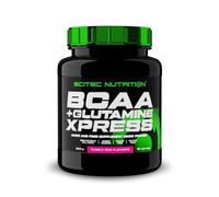 Scitec Nutrition BCAA + Glutamine Xpress - Mélange d'acides aminés essentiels - avec 5g de BCAA 2:1:1-5g de Glutamine - enrichi en Taurine, 600 g, Bubble gum