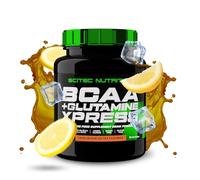 Scitec Nutrition BCAA + Glutamine Xpress - Mélange d'acides aminés essentiels - avec 5g de BCAA 2:1:1-5g de Glutamine - enrichi en Taurine, 600 g, Long island ice tea