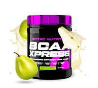 Scitec Nutrition BCAA Xpress, sans sucre, gluten et lactose, 5g de BCAA purs, récupération et croissance musculaire, ratio d'acides aminés 2:1:1, aromatisé et facile à mélanger, 280 g, Poire