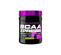 Scitec Nutrition BCAA Xpress, sans sucre, gluten et lactose, 5g de BCAA purs, récupération et croissance musculaire, ratio d'acides aminés 2:1:1, aromatisé et facile à mélanger, 280 g, Pomme