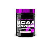 Scitec Nutrition BCAA Xpress, sans sucre, gluten et lactose, 5g de BCAA purs, récupération et croissance musculaire, ratio d'acides aminés 2:1:1, aromatisé et facile à mélanger, 280 g, Pink limonade