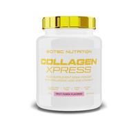 Scitec Nutrition Collagen Xpress, Boisson en poudre aromatisée contenant des acide hyaluronique, vitamine C et des édulcorants, sans sucre et sans gluten, 475 g, Punch aux fruits