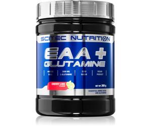 Scitec Nutrition EA Glutamine complexe d’acides aminés végan saveur Cherry-Lime 300 g