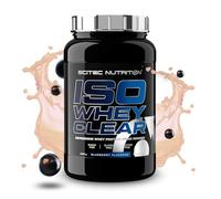 Scitec Nutrition Iso Whey Clear - Boisson protéinée rafraîchissante - Sans sucre - Sans lactose - Sans gluten - Sans huile de palme, 1025 g, Myrtille
