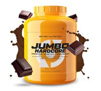 Scitec Nutrition Jumbo Hardcore, Weight Gainer hyperprotéiné avec Amino Select Matrix, Superfoods, Creatine et 7 hydrates de carbone, Sans Gluten et Sans Lactose, 3060 g, Chocolat