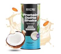 Scitec Nutrition Protein Delite Shake Boisson en poudre protéinée aromatisée avec des noix de coco râpée, L-carnitine, 700 g, Coco-Amande