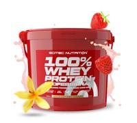Scitec Nutrition PROTEINE 100% Whey Protein Professional, vanille-fruit rouge, 5000 g