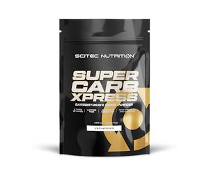 Scitec Nutrition Supercarb Xpress, Boisson en poudre avec glucides, L-Isoleucine, Vitamine B6, chrome, sucres et édulcorants, 1000 g, Non-aromatisée