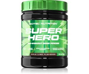 Scitec Nutrition Superhero aide aux performances sportives à la caféine saveur Cola-Lime 285 g