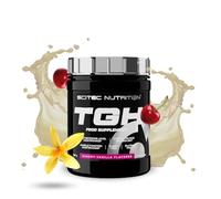 Scitec Nutrition TGH - Boisson optimisant la testostérone, énergie et vitalité - formule sans sucre et sans gluten, 300g, cerise-vanille