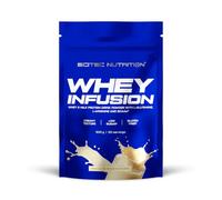 Scitec Nutrition Whey Infusion - Mélange protéiné crémeux au lactosérum | Whey concentrée et protéines de lait - Acides aminés et inuline - Pauvre en sucres, sans gluten - 500 g, Glace a la Vanille