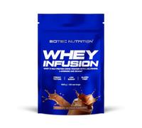 Scitec Nutrition Whey Infusion - Mélange protéiné crémeux au lactosérum | Whey concentrée et protéines de lait - Acides aminés et inuline - Pauvre en sucres, sans gluten - 500 g, Glace au Chocolat