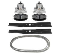 SCITOO Kit de Reconstruction de Pont, 42 pièces de Tondeuse à Gazon Compatible avec Murray 13BM772S058 (2014) M115-42 13AM775S058 (2015), Columbia CLT42G 13A277KS897, 13AX795S004, MTD Gold Lawn