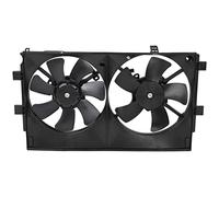 SCITOO Ventilateur à condensateur de radiateur compatible avec Mitsubishi 2008-2017 pour Lancer 2.0L 2012-2017 pour Mitsubishi pour Lancer 2.4L ; remplace 621-405 623100