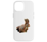 Sciurus vulgaris Écureuil Roux eurasien Coque pour iPhone 14