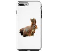 Sciurus vulgaris Écureuil Roux eurasien Coque pour iPhone 7 Plus/8 Plus