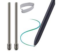 sciuU [2 pièces Pointes en Alliage de Titane Compatible avec Samsung Galaxy Tab S9 / S7 / S8 / Smartphone Galaxy S22 / Galaxy S23 Ultra Pen Stylus, Métallique Nib Tips Pointe Accessoires Remplacement