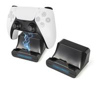 sciuU Chargeur Compatible avec PS5 DualSense Controller - Support Mural | Station de Charge avec Câble USB de 1m compatible avec PlayStation 5 Manette Gamepad - Charger Dock avec Indicateur LED