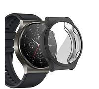sciuU Coque pour Huawei Watch GT 2 Pro, Boîtiers Étui de Protection avec Protection D'écran en TPU Flexible, Anti-Chocs Spécialement pour Smart Watch GT2Pro 1,39 - Noir