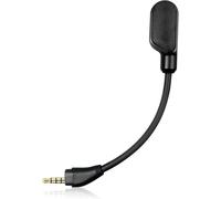 sciuU Microphone de Remplacement Compatible avec HyperX Cloud III Filaire & sans Fil - Micro Détachable à Réduction de Bruit avec Indicateur LED Muet pour Chat Vocal de Jeu Clair