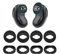 sciuU Silicone Rembourrage Compatible avec Samsung Galaxy Buds Live 2020 | [4 Paires] Ear Wing Tips Couvre-Oreilles Antidérapant Anti-Perte de Remplacement - pour BudsLive 2020 Earbuds Écouteurs