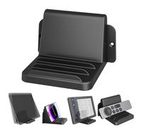 sciuU Support Mural pour Tablettes, Smartphones, Liseuses, Télécommandes | Support à Coller ou à Visser, avec 3 Angles de Vue, Universel compatible avec iPad iPhone Samsung Surface Xiaomi Lenovo
