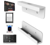 sciuU Support Mural Universel pour Tablette Tactile Smartphone Liseuse | Pour appareils <15mm d'épaisseur. Fixation ruban adhésif ou vis. Compatible avec iPad, iPhone, Samsung, Surface, Xiaomi