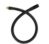 sciuU Tuyau de Rallonge Pompe à air Portable -Adaptateur Schrader Voiture | 50cm - Vanne Rotative - Universel Tube de Rallonge en Caoutchouc pour Pneus de Voiture Moto, compatible avec Bosch, Xiaomi
