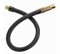 sciuU Tuyau de Rallonge Pompe - Valve Schrader & Presta pour Voiture Vélo | 40cm Tuyau d'extension pour Pneus de Voiture, de Vélo et de Moto - Universel compatible avec Bosch Xiaomi Air Pump