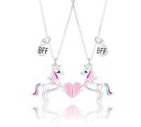 SCJJZ Colliers pour femme,collier de filles,BFF bons amis collier licorne mignon pour enfants collier d'amour cheval