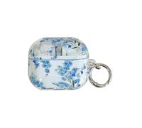 SCJLSDA Coque de protection transparente pour Samsung Galaxy Buds 3 FE (2025) / Buds 3 Pro (2024) / Buds 3 (2024) - Motif floral amusant - Pour femme (C)