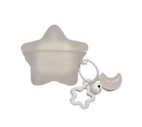 SCJLSDA Coque en silicone pour Samsung Galaxy Buds 3 FE (2025) / Buds 3 Pro (2024) / Buds 3 (2024) - Coque de protection en silicone pour femme Kawaii mignonne étoile lumineuse 3D (E)