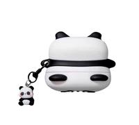 SCJLSDA Coque pour AirPods Pro 2/Pro - Mignonne - Motif animal de dessin animé 3D amusant - Design créatif - Kawaii - Coque souple en silicone pour filles et garçons (D)
