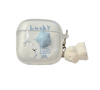 SCJLSDA Coque pour Huawei Freeclip 2 (2025) animaux, motif chien/chat mignon et amusant, écouteurs de dessin animé kawaii pour femmes et filles (D)