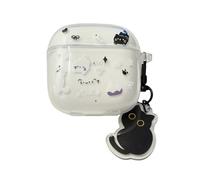 SCJLSDA Coque pour Huawei Freeclip 2 (2025) animaux, motif chien/chat mignon et amusant, écouteurs de dessin animé kawaii pour femmes et filles (C)