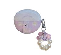 SCJLSDA Coque pour Huawei Freeclip mignonne, motif kawaii chien, lapin, éléphant, dessin animé, housse de protection créative pour écouteurs pour filles et garçons (bracelet chien)