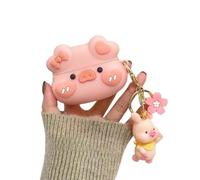 SCJLSDA Coque souple en silicone pour Huawei Freeclip 2 - Mignon (2025) - Motif animaux de dessin animé 3D - Kawaii - Pour garçons et filles (C)