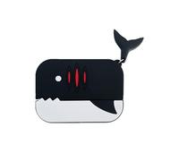 SCJLSDA Coque souple en silicone pour Huawei Freeclip - Motif 3D amusant - Motif poisson de Troie / pingouin - Pour garçons et filles (poisson)