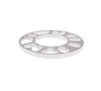 SCKCPNHNPP 3/5/6/8/10mm Alliage Aluminium Accessoires De Voiture Voiture Roue Entretoise Adaptateur Cales Plaque 1Pc Entretoises Centrées sur Moyeu(10mm)