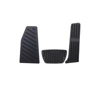 SCKCPNHNPP Antidérapant Couvre Pédale Pédales De Voiture Antidérapantes Accessoires Frein D'accélérateur Pièces Automobiles pour RAV4 pour XA50 2019-2024 Pédale Embrayage(Black 3pcs)