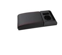 SCKCPNHNPP Boîte Accoudoir Accoudoir Universel pour Voiture Extension De Boîte Support De Coude Repose-Bras avec Ports De Charge USB Porte-gobelet Longueur Réglable(B Type Red)