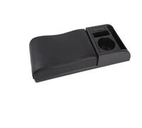 SCKCPNHNPP Boîte Accoudoir Accoudoir Universel pour Voiture Extension De Boîte Support De Coude Repose-Bras avec Ports De Charge USB Porte-gobelet Longueur Réglable(A Type Black)