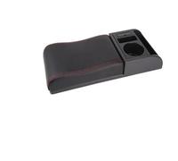 SCKCPNHNPP Boîte Accoudoir Accoudoir Universel pour Voiture Extension De Boîte Support De Coude Repose-Bras avec Ports De Charge USB Porte-gobelet Longueur Réglable(A Type Red)