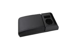 SCKCPNHNPP Boîte Accoudoir Accoudoir Universel pour Voiture Extension De Boîte Support De Coude Repose-Bras avec Ports De Charge USB Porte-gobelet Longueur Réglable(B Type Black)