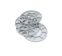 SCKCPNHNPP Entretoises Moyeu Centré Plaque D'espacement Roue Voiture Universelle pour 4 Ou 5 Goujons 4x100 4x114.3 5x100 5x108 5x114. 5x120 Pièces 3mm 5mm 8mm 10mm Entretoises Roue(Thk 10mm 4 Pieces)